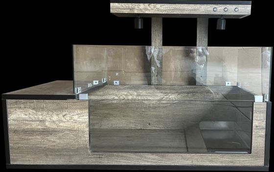 Waterproof Wooden Tortoise Enclosure Open Style Wooden Tortoise Table