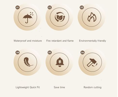 Nature Inspired Custom Terrarium Background Free Combination Dustproof