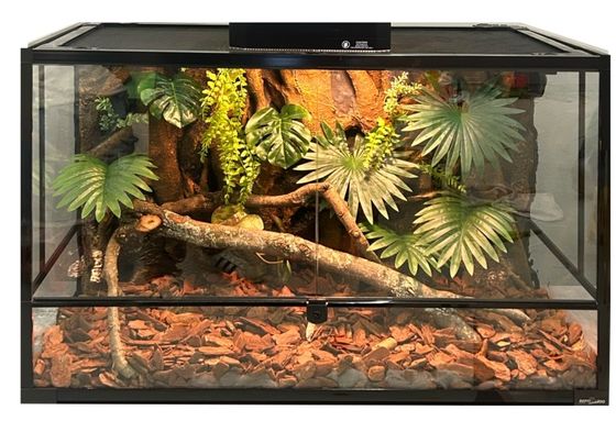 Rock Reptile Enclosure Background SL-M29B Water Resistant 3d Reptile Tank Background