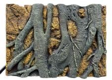 Rock Reptile Enclosure Background SL-M29B Water Resistant 3d Reptile Tank Background