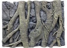 Healthy And Eco Friendly Lizard Cage Backgrounds With Simulated Rock And Stump