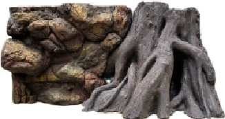 Healthy Reptile Enclosure Background SL-M33B Moisture Proof Custom Terrarium Background