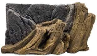 Easily Installed Snake Terrarium Background Lightweight Stumps SL-M28A