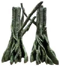 Customizable PU Aquarium Wood Stump For Reptile Terrarium Background SL-M14A