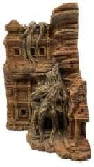 Waterproof Nontoxic Artificial Reptile Terrarium Background with Tree Stump And Rock