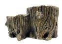 Simulation Tree Stump Reptile Water Dish 3D Stereo Tortoise Feeding Bowl