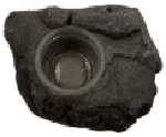 PU Material Simulation Stone Reptile Feeding Bowl For Lizards And Turtles