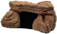 Materiale PU Rettile Rocca Nascondete la natura Guardate resistenti alla corrosione per serpente